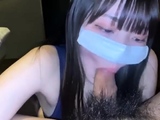 Real Asian teen with big boobs is making